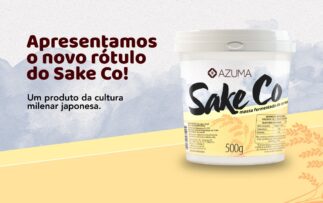 Sake Co Azuma está com novo rótulo!
